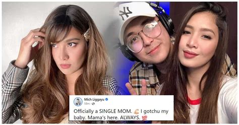 mich of jamich husband|Mich Liggayu, hiwalay na sa ama ng kanyang anak na .